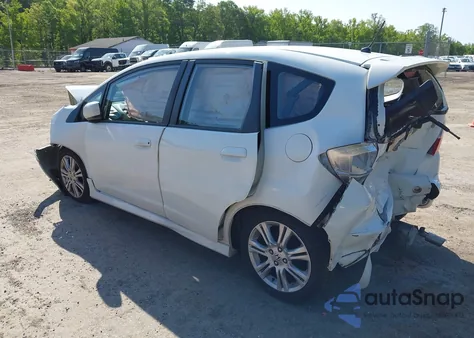 2010 Honda Fit Sport from USA, damaged, VIN JHMGE8H44AC027710